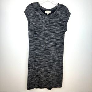 Anthropologie Cloth and Stone Black & Grey Shift Dress XS